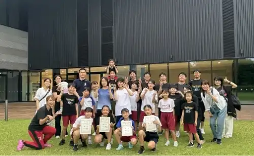 ジュニアバドミントンクラブ集合写真1