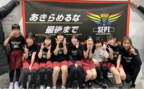 ジュニアバドミントンクラブ集合写真5